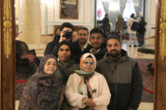 Indian Persian Language PhD Students Visit Saadabad Palace 1404