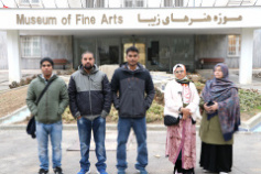 Indian Persian Language PhD Students Visit Saadabad Palace 1404