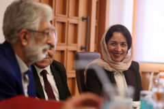 Photo coverage of the meeting between the head of Saadi Foundation and Zhanna Andreasyan, Minister of Education, Science, Culture, and Sports of Armenia