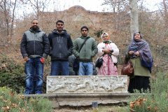 Indian Persian Language PhD Students Visit Saadabad Palace 1404