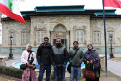 Indian Persian Language PhD Students Visit Saadabad Palace 1404