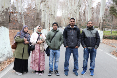 Indian Persian Language PhD Students Visit Saadabad Palace 1404