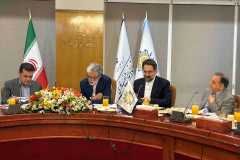 Dr. Gholam-Ali Haddad-Adel, President of the Saadi Foundation, met with Hossein Afshin, Vice President for Science, Technology and Knowledge-Based Economy.