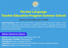 Registration for the “Persian Language Teacher Training Course for Non-Iranian Applicants” Extended