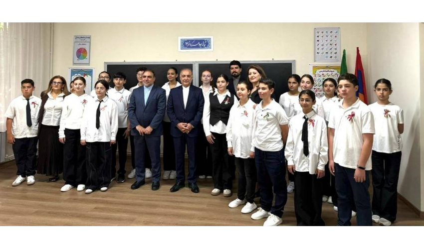 Inauguration of Persian Language Class at Yerevan Public School No. 34