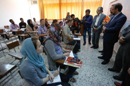 بازدید نحوه برگزاری دوره دانش افزایی