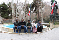 بازدید دانشجویان دکترای زبان فارسی هند از کاخ سعدآباد 1404