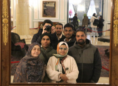 بازدید دانشجویان دکترای زبان فارسی هند از کاخ سعدآباد 1404