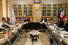 دیدار رایزن فرهنگی و گردشگری سفارت ترکیه و مدیر موسسه یونس امره در تهران با دبیر و معاونان بنیاد سعدی