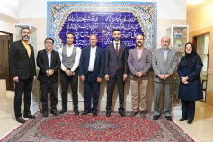 دیدار رایزن فرهنگی و گردشگری سفارت ترکیه و مدیر موسسه یونس امره در تهران با دبیر و معاونان بنیاد سعدی