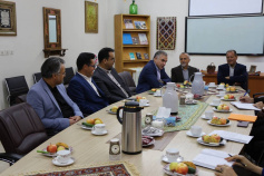 بازدید دبیر و معاونان بنیاد سعدی از دانشگاه بین المللی امام خمینی (ره) قزوین دوشنبه ۳۰ شهریور ۱۴۰۵