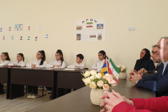 سفر جناب آقای دکتر حداد عادل، رئیس بنیاد سعدی و هیات همراه به جمهوری ارمنستان