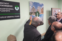 سفر جناب آقای دکتر حداد عادل، رئیس بنیاد سعدی و هیات همراه به جمهوری ارمنستان