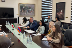 سفر جناب آقای دکتر حداد عادل، رئیس بنیاد سعدی و هیات همراه به جمهوری ارمنستان