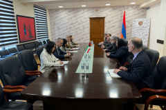 سفر جناب آقای دکتر حداد عادل، رئیس بنیاد سعدی و هیات همراه به جمهوری ارمنستان