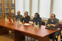 سفر جناب آقای دکتر حداد عادل، رئیس بنیاد سعدی و هیات همراه به جمهوری ارمنستان