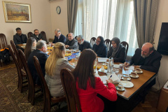 سفر جناب آقای دکتر حداد عادل، رئیس بنیاد سعدی و هیات همراه به جمهوری ارمنستان