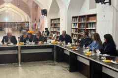 سفر جناب آقای دکتر حداد عادل، رئیس بنیاد سعدی و هیات همراه به جمهوری ارمنستان