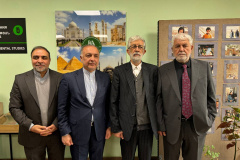 سفر جناب آقای دکتر حداد عادل، رئیس بنیاد سعدی و هیات همراه به جمهوری ارمنستان