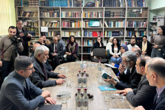 سفر جناب آقای دکتر حداد عادل، رئیس بنیاد سعدی و هیات همراه به جمهوری ارمنستان