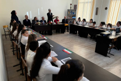 سفر جناب آقای دکتر حداد عادل، رئیس بنیاد سعدی و هیات همراه به جمهوری ارمنستان