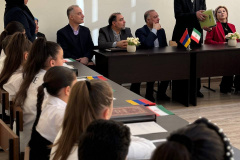 سفر جناب آقای دکتر حداد عادل، رئیس بنیاد سعدی و هیات همراه به جمهوری ارمنستان