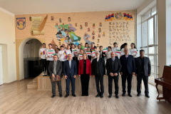 سفر جناب آقای دکتر حداد عادل، رئیس بنیاد سعدی و هیات همراه به جمهوری ارمنستان