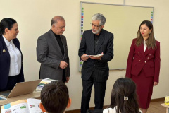 سفر جناب آقای دکتر حداد عادل، رئیس بنیاد سعدی و هیات همراه به جمهوری ارمنستان