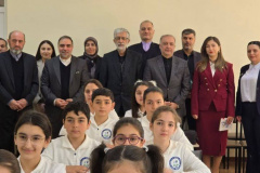 سفر جناب آقای دکتر حداد عادل، رئیس بنیاد سعدی و هیات همراه به جمهوری ارمنستان