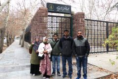 بازدید دانشجویان دکترای زبان فارسی هند از کاخ سعدآباد 1404