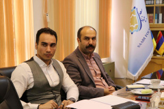 دیدار رایزن فرهنگی و گردشگری سفارت ترکیه و مدیر موسسه یونس امره در تهران با دبیر و معاونان بنیاد سعدی