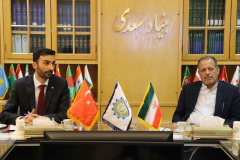 دیدار رایزن فرهنگی و گردشگری سفارت ترکیه و مدیر موسسه یونس امره در تهران با دبیر و معاونان بنیاد سعدی