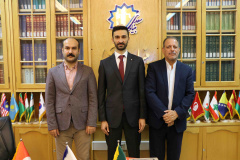 دیدار رایزن فرهنگی و گردشگری سفارت ترکیه و مدیر موسسه یونس امره در تهران با دبیر و معاونان بنیاد سعدی