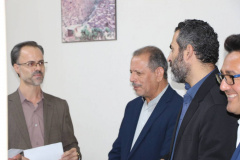 بازدید دبیر و معاونان بنیاد سعدی از دانشگاه بین المللی امام خمینی (ره) قزوین دوشنبه ۳۰ شهریور ۱۴۰۵