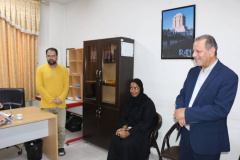بازدید دبیر و معاونان بنیاد سعدی از دانشگاه بین المللی امام خمینی (ره) قزوین دوشنبه ۳۰ شهریور ۱۴۰۵