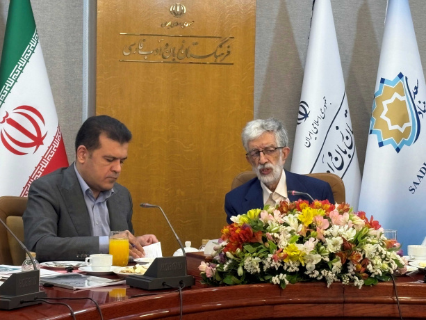 معاون علمی رئیس‌جمهور با رئیس بنیاد سعدی دیدار کرد
