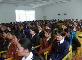 آغاز دوره آموزش الفبای زبان فارسی در بزرگترین روستای خجند