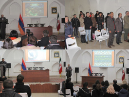 آموزش زبان فارسی در مسجد جامع کبود ایروان