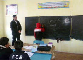 آغاز دوره آموزش الفبای فارسی در شهر مستچاه تاجیکستان