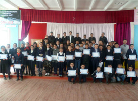 پایان نخستین دوره آموزش الفبای نیاکان در غانچی تاجیکستان