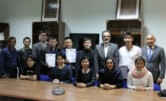 بزرگداشت سعدی در قزاقستان