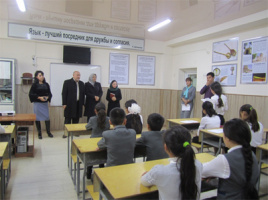 تشویق دانش آموزان قرقیزی به فراگیری زبان فارسی پس از سفر رییس جمهور قرقیزستان به ایران