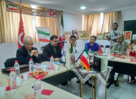 پایان دوازدهمین دوره آموزش خط نستعلیق در تونس