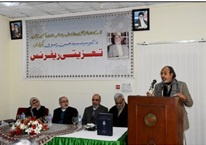 بزرگداشت «حسن رضوی» استاد زبان فارسی در راولپندی