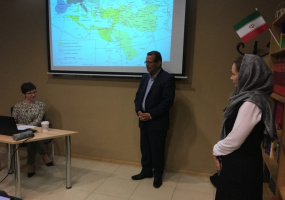 نشست «آفرینش ادبی به زبان فارسی بعد از پیدایش اسلام» در روسیه برگزار شد