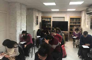 برگزاری امتحانات پایان سال تحصیلی فراگیران زبان و ادبیات فارسی در یونان