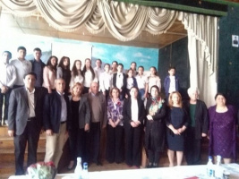 برگزاری جشنواره شاهنامه خوانی در مدرسه کارپی واقع در شهر آشتاراک ارمنستان