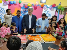 جشن پایان سال تحصیلی ۲۰۱۹ در مدرسه بین‌المللی کشورمان در داکا