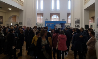 نمایشگاه دستاورد‌های ۱۰۰ ساله آموزش زبان ‌فارسی و مطالعات ایران‌شناسی در تفلیس +گزارش تصویری