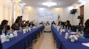 تاکید مدیران و اصحاب رسانه بر اهمیت گسترش زبان فارسی در جهان+گزارش تصویری